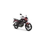 KUBA TK03 Kırmızı Motorsiklet 50 cc 4 Zamanlı Tek Silindir Hava Soğutmalı Özellikler ile - Siyah
