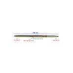 Kuba VIP TRACK 250 ATV AKS MİLİ 78CM JUMBO
