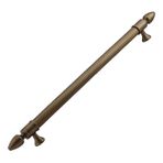 Kubbe Antik 60 Cm Kapı Çekme Kolu Tutma Kulpu Kulbu Çelik Dış Kapı Tutamağı Sürgülü Kapı Lüks Model
