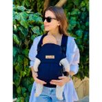 Kubbe Premium Bebek Kanguru ve Taşıma Çantası - Bel Destekli, Ergonomik Konfor, Kolay Kullanım ve Modern Tasarım - Lacivert