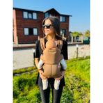 Kubbe Premium Bebek Kanguru ve Taşıma Çantası - Ergonomik Konfor, Kolay Kullanım ve Modern Tasarım - Camel