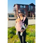 Kubbe Premium Bebek Kanguru ve Taşıma Çantası - Ergonomik Konfor, Kolay Kullanım ve Modern Tasarım - Pembe