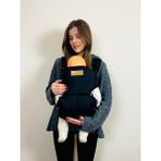 Kubbe Premium Bebek Kanguru ve Taşıma Çantası - Ergonomik Konfor, Kolay Kullanım ve Modern Tasarım - Siyah
