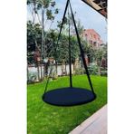 Kubbe Ring Salıncak (Büyük Boy) Ev ve Bahçe Salıncağı - Siyah