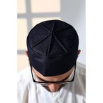Kubbeli Kalıp Namaz Takkesi Lacivert Lacivert 58