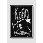 Kubdekor Korn heavy metal music Müzik Poster Çerçevesiz Yüksek Kalite Müzik Afiş Duvar Poster
