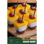 Kübik Prizma Mika Kase Plastik Şeffaf Kapaksız Sunum Kabı 120 cc 10 Adet Tatlı & Meze ve Salata Kap