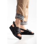 KÜBRA KADIN DOLGU TOPUK CASUAL SANDALET 1216