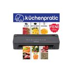 Küchen Pratic Vs8010 Ev Tipi Elektrikli Gıda Vakum Makinesi Vakum Hortumu Ve 10 Vakum Poşeti Hediye