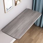 Küçük Alanlar için Duvara Monte Katlanır Masa Kompakt Yer Tasarruflu Asılı Masa Ev Ofis Mutfak ve Yemek Odası için İdeal (Gri Meşe 60 x 30 cm)