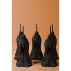 Küçük Boy 10 Cm Dekoratif ' Yüzüklerin Efendisi temalı Nazgul ' 5'li Set Heykel Figür Büst Siyah Renk, Y154862E12578
