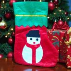 Küçük Boy 23 Cm Kardan Adam Noel Çorabı Kardan Adam Figürlü Çorap Yılbaşı Süsleri Kardan Adam Çorap Vitrin