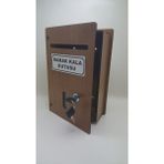 Küçük Boy Hediyelikevi Ahşap Ramak Kala Kutusu 15cmx6cmx22cm Manuel Kilit Özelliği ile