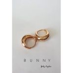 KÜÇÜK BOY SU DAMLASI KESİM HALKA KÜPE 1.5 CM