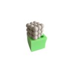 Küçük Bubble Şeklinde Silikon Kokulu Taş ve Mum Kalıbı 4X4X4 cm DOP13763093IGO - standart