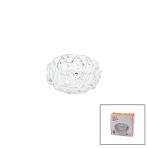 Küçük Cam - Dıamond Kristal Şekil Yuvarlak Küllük Çap: 11.2Cm - D: 4.4Cm (Timya/Go1395) 204799