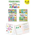 Küçük Dahiler – Etkinliklerle Alfabe 4-6 Yaş - 2 Kitap Takım (Kapak Resmi değişebilir)