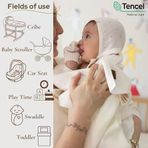 Küçük Dedi Kadifemsi Yumuşak 6 Parça Yeni Doğan Bebek Hediye Seti - Beyaz, İçerik: 1 X Pointelle Desenli Örgü Battaniye 80 X 100 Cm, 1 X Bebek Şapkası, 1 Çift Eldiven 1 Çift Bot - Oeko-Tex