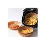 KÜÇÜK EW 100 Adet Airfryer Pişirme Kağıdı Hava Fritözü Xiaomi Philips Yağsız Tefal Kumtel Mi Kağıt