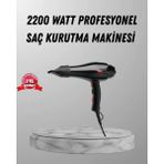 Küçük Hazine 2200W Fön Makinesi – Profesyonel Ac Motor, Soğuk ve Sıcak Üfleme - Çok Renkli