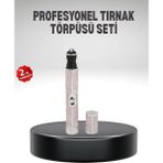 Küçük Hazine 4 Vites Ayarlı Elektrikli Tırnak Matkabı Jel Oje Sökme Akrilik Şekillendirme - Çok Renkli