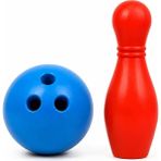 Küçük Hazine Renkli Bowling Seti Çocuk Aktivite Oyunu Motor Beceri Geliştirici - Çok Renkli