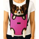 Küçük Irk Köpekler Için Pembe Ayaklı Model Ana Kucağı Çanta - Pembe - Kırmızı - S
