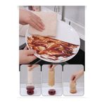 Küçük Mutluluklar KABAK LİFI BİTİKİ ÜRETİMİ SAF DOĞAL TEMİZLİK BEZİ 3 PCS 25X25CM
