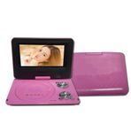 Küçük Tv'li Ultra İnce 7 İnç Mobil Dvd Oynatıcı Taşınabilir Araba Evd Oynatıcı, Çoklu Formatları Oynatmayı Destekler,F