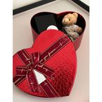 Küçük Valentine&Doğum günü,Sevgiliye Özel Hediye Kutu,Te Amo Kalpli Kolye,Yüzük,Anahtarlık,Mum 06760