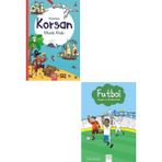 Küçüklere Korsan Etkinlik Kitabı - Futbol Boyama ve Etkinlik Kitabı 2'li Set