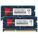 Kuesuny 8 GB kit (2 x 4 GB) Apple DDR3 1066MHz/1067MHz PC3-8500 SODIMM RAM Upgrade for Late 2008, Early/Mid/Late 2009, Mid 2010 MacBook, MacBook Pro, iMac, Mac Mini için uyumlu