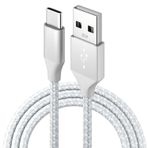 KUEVKA 10Ft USB'den Tip C'ye Hızlı Şarj Kablosu Kablosu iPad Pro 12,9 inç (3. 4. 5. Nesiller), iPad Pro 11 inç (1. 2. 3. Nesiller), Yeni iPad Mini 6. ve iPad Air 4. Nesil Şarj Kablosu
