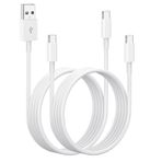 KUEVKA iPad Pro 12,9 inç (3. 4. 5. Nesil, 11 inç (3. / 2. / 1) Nesil, iPad Mini 6. iPad Air 4. Nesil için 6 Ft USB'den USB-C Şarj Kablosu Kablosu Kablosu