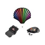 Kugamer M4 Süper Üçlü Set Klavye Mouse Yapay Zeka Konsol Dönüştürücü - Siyah