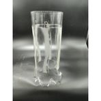 Kuğulu Avize Silindir Avize Camı.yanlarından 3.adet Delikli.şeffaf-Mat Renkte (Çapı:10.00 Cm-H:26.00 Cm)