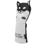 KUIKUI Golf Başlığı, Golf Kulübü Sürücüsü 5 Metal Fairway Ahşap Atıcı Kafa Kapağı Komik Sentetik Deri Karikatür Hayvanlar Başlıklar Koruyucu 5 Woods Kulüpleri