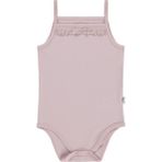Kujju Civil Baby Ip Askılı Dantelli 12-24 Ay Kız Çıtçıtlı Badi - Pembe - Pembe - 18 - 24 Ay