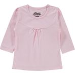 Kujju Civil Baby Kız Bebek Penye Sweatshirt 6-18 Ay Pembe - 9 - 12 Ay