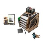 Kuk Design 7 Renk VoronoiXL Hediyelik Evrak Rafı Ofis Masaüstü Organizer Düzenleyici 3'lü Set