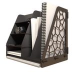 Kuk Design Voronoi Masaüstü Organizer Düzenleyici A4 Evrak Rafı Beyaz