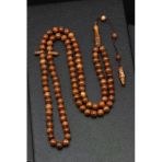 Kuka Ağacı 99'Lu Tesbih 7 Mm Küre Kesim - T-1740