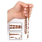 Kuka Ağacı Tesbih 6 x 11 mm Arpa Kesim