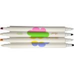 Kuki Çift Uçlu Karıştırılabilir Fosforlu Kalem 10 Renk x -414