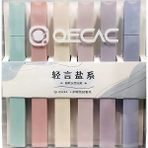 Kuki Pastel Renk Fosforlu Kalem 6 Renk QJ 0924A