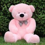 Kuki's Spielzeug 130 cm Pembe Büyük Peluş Ayı