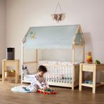 Kukka KS8000 Uyku Seti - Sweet Dreams Giraffe Mavi - Tente - Mint