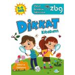 Kukla 5 - 6 Yaş Dikkat Kitabım - Dikkat Ve Odaklanma - Zbg Zihinsel Becerilerimi Geliştiriyorum