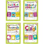 Kukla Becerikli Çocuklar Etkinlik Seti 4+ Yaş 4 Kitap