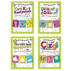 Kukla Becerikli Çocuklar Etkinlik Seti 4+ Yaş 4 Kitap